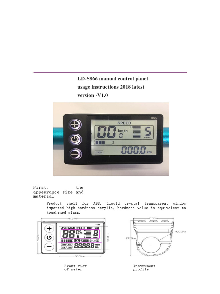 s866 Display | Download Free PDF | Fuel Economy In Automobiles ...