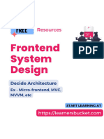 Frontend System Design