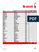 Rec Spare Parts HA20 260 PX V3 2013