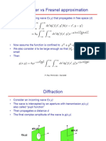 Esnel & Fraunhofer Diffractions