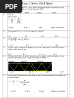 GAT Exam 2