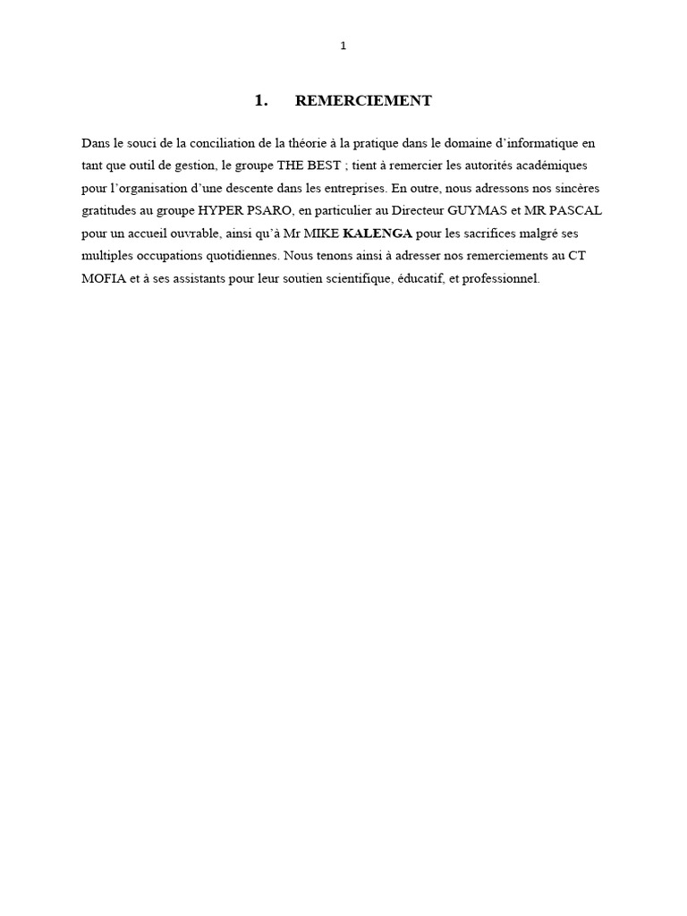 TP Informatique de Gestion Final | PDF | Informatique | Comptabilité