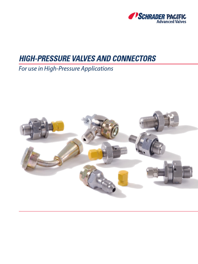 High-Pressure Valves and Connectors Guide | PDF