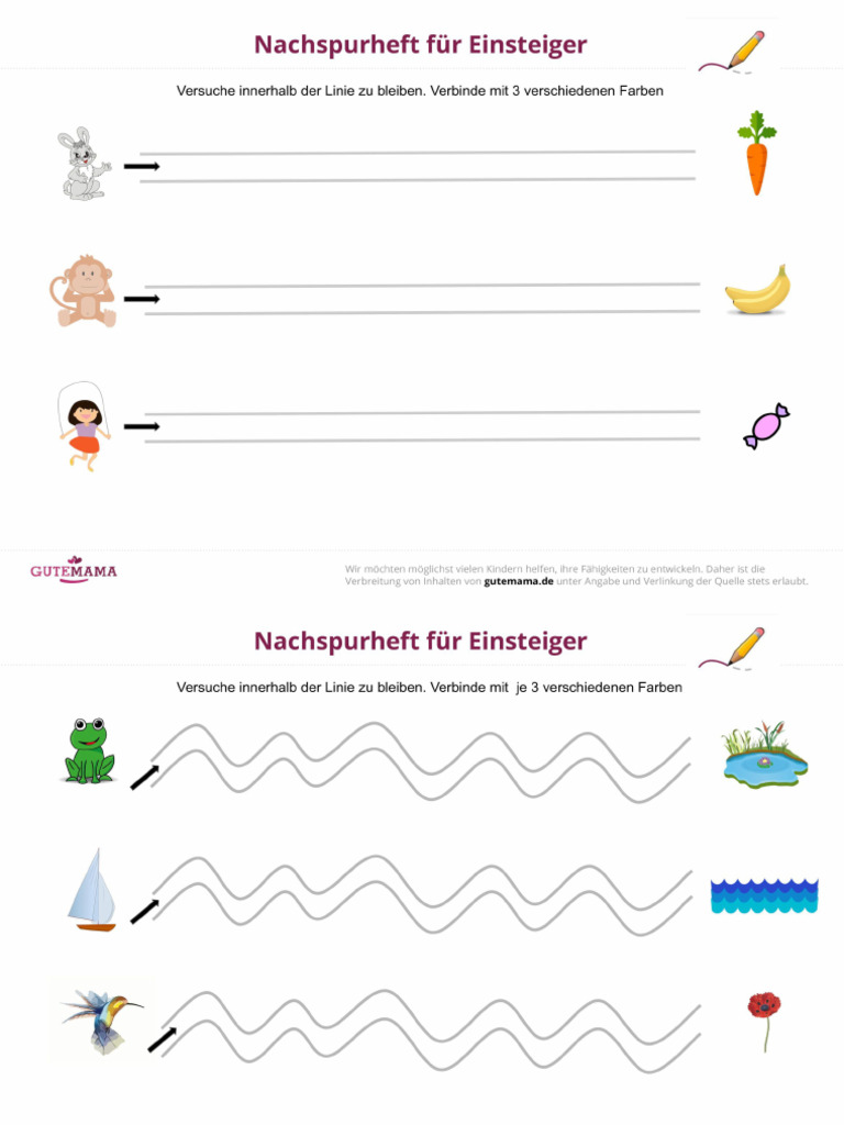 Gutemama - de Nachspurheft Für Einsteiger | PDF