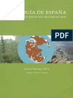 Geologia de Espana Una Historia de Seiscientos Millones de Anos