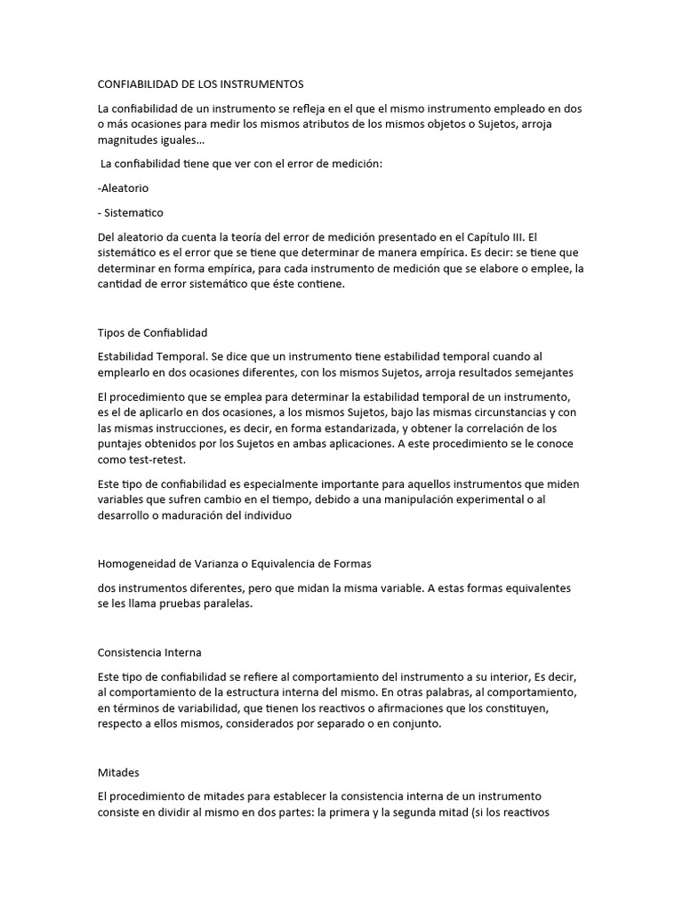 Intervencion ps pdf validez estad sticas medici n