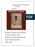 Literatura Azteca