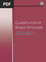 Classification of Women Offenders