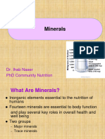  Minerals