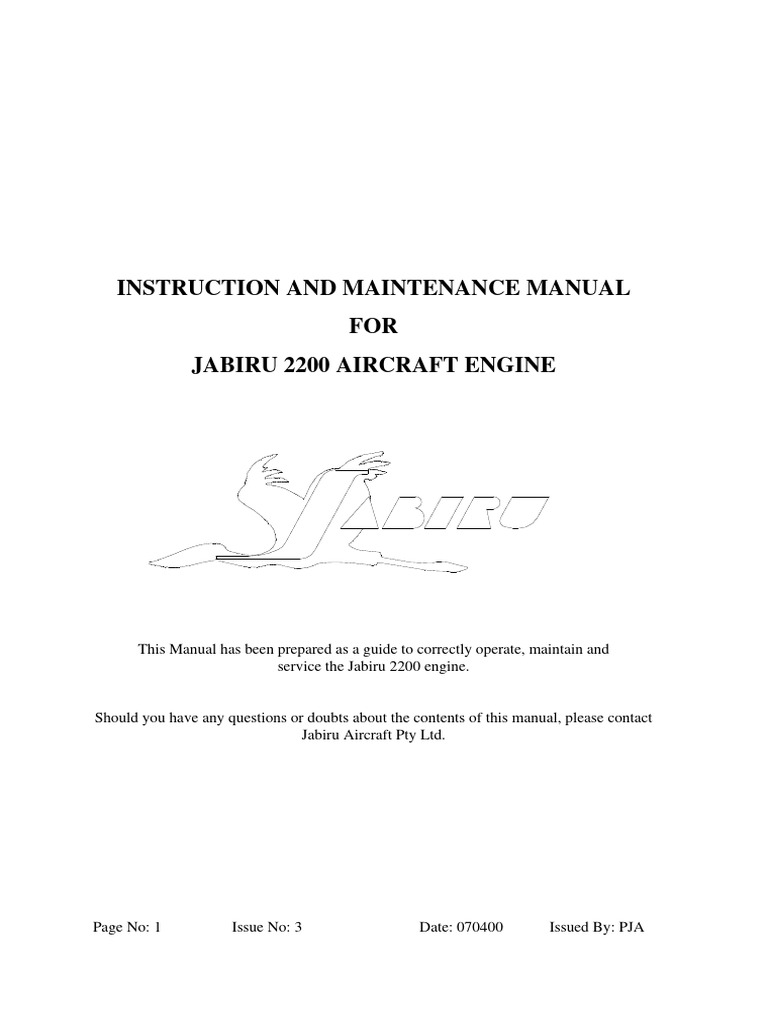 2200 Instruction & Maintenance Manual | PDF | Carburetor | Ignition System