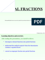 Partial Fractions