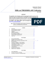 Spraad8a - TMS320280x and TMS3202801x ADC Calibration