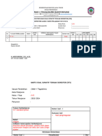 FORMAT KISI-KISI SOAL STS KLS X DAN XI