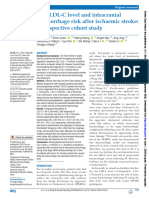 LDL-C Stroke Risk Journal