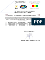 La Liste Des Etudiantes Instrites Pour Participer Au Forum Sous Regional de La Jeunesse Du 27 Au 29 Septembre Au Palais Du Peuple