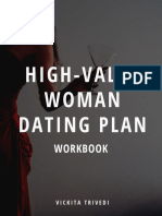 High Value Woman Course Dating Plan Workbook