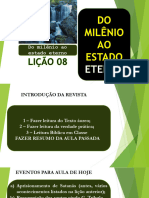 Licao 8 Classe Juvenil Milenio