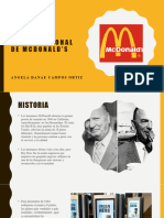 Desarrollo Mcdonalds