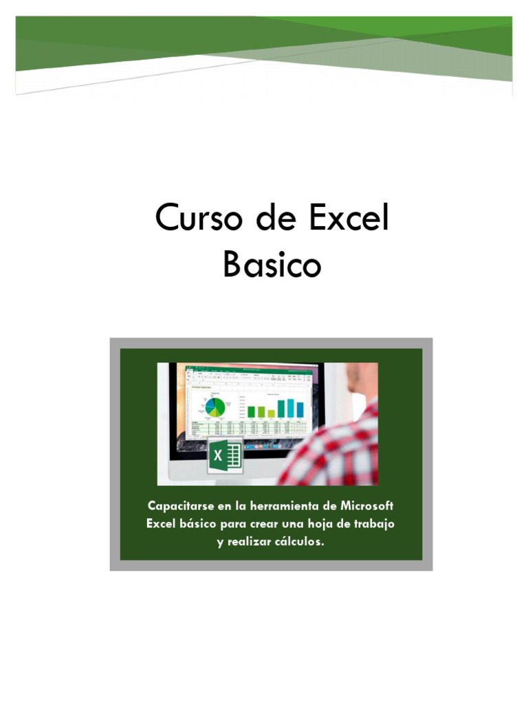 Curso Básico de Excel 2023 en PDF | PDF | Microsoft Excel | Software de ...