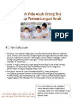 Pengaruh Pola Asuh Orang Tua Terhadap Perkembangan Anak