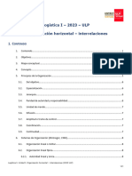 Logistica I. Unidad I. Organizacion Horizontal - Interrelaciones 2023