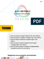 LEAN METRICS - Bahasa