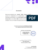 Declaração Matrícula - TAL11 - 1sem - Leonardo Bertelli Borges