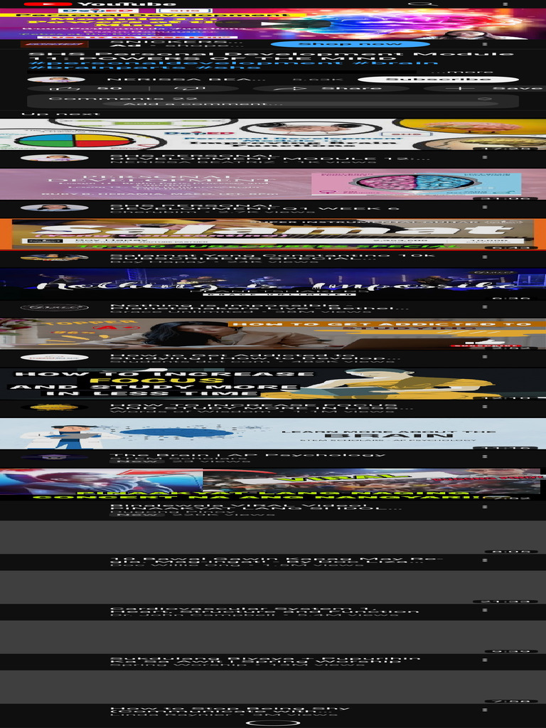 Shs Personal Development Module 11 Powers Of The Mind