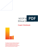 Coach Workbook (Fillable) NCCP Make Ethical Decisions 2023