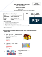 PH 1 B.Inggris SEM 2 (Kelas 2)