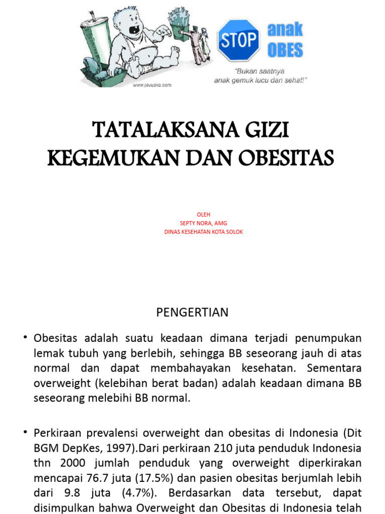 Materi Obesitas P2p Pdf
