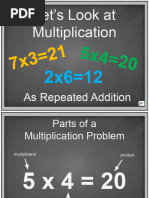 Multiplication Tables of 6,7,8 and 9 | PDF