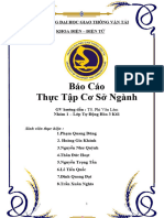 Báo Cáo Thực Tập Cơ Sở Ngành Nhóm 1