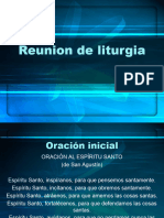 Reunión de Liturgia 2 de Mayo