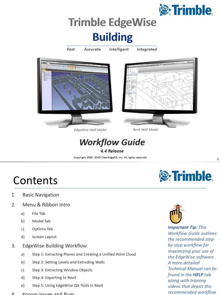 EdgeWise Building Workflow Guide | PDF | Autodesk Revit | Computing