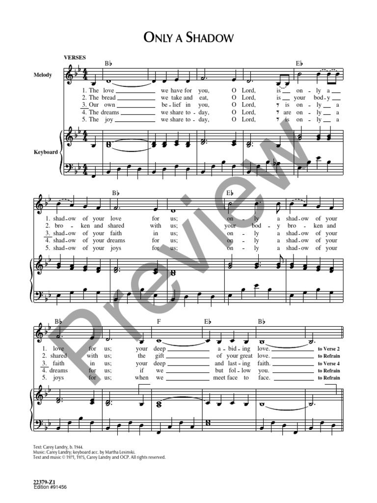Only A Shadow | PDF | Performing Arts | Musical Forms