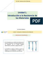 Unidad 1. Resistencia de Los Materiales