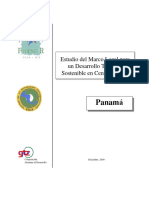 Estudio Del Marco Legal para Un Desarrollo Turistico Sostenible en Centroamerica Informe Panama