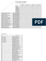 Lista de Asistencia Maestra Ceci