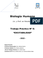 Biología Humana TP 5 - 2022