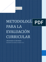 Jauregui METODOLOGÍA PARA LA EVALUACIÓN CURRICULAR