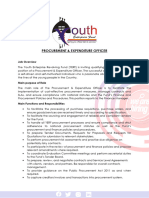 Advert Procurement Expenditure Officer