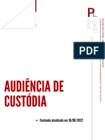 Audiência de custódia - 2022