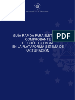 Guia rápida emitir un CCF en la plataforma Sistema de Facturación