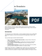 Delivery of The Followingypes of Plate Boundaries