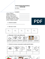 Evaluacion Diagnostica Parvulos