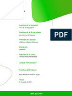 Evidencia D Aprendizaje Sem1Teoria de Las Organización