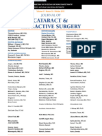 Editorial Board - 2015 - Journal of Cataract - Refractive Surgery - En.id