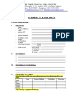 Form Aplikasi Karyawan Update