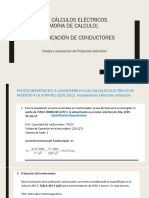 2.1 Los Cálculos Eléctricos.